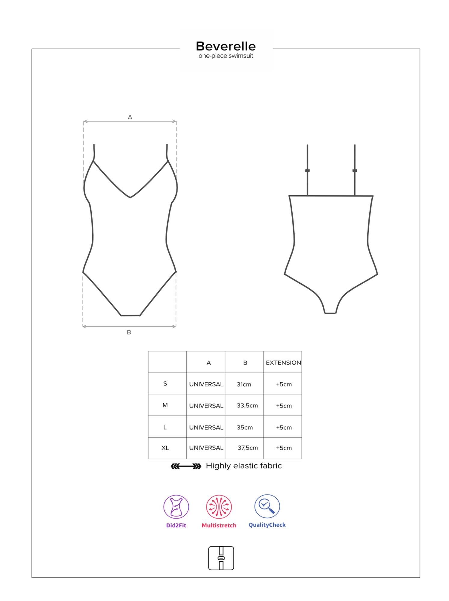 kostium strój bikini wycięty stringi obsessive m