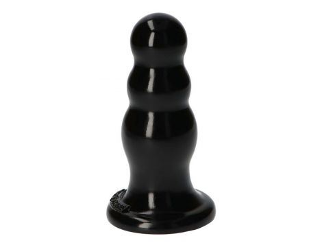 Korek analny z kulkami Toyz4lovers czarny 15 cm - 2