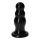 Korek analny z kulkami Toyz4lovers czarny 15 cm