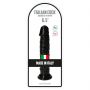 Dildo realistyczne Toyz4lovers czarne z przyssawką 16 5 cm - 7