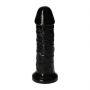 Dildo realistyczne Toyz4lovers czarne 22 cm z przyssawką - 2