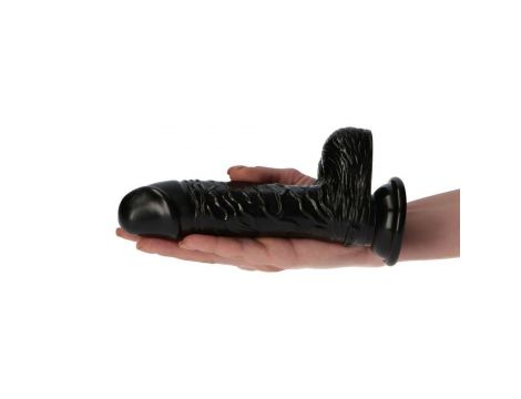 Realistyczne dildo Italian Cock Toyz4lovers czarny 16 cm z przyssawką - 5