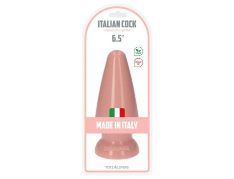 Korek analny Italian Cock Toyz4lovers cielisty 16,5 cm - 5