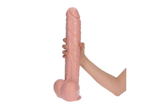 Dildo gigantyczne Italian Cock Toyz4lovers cieliste 40 cm - 5