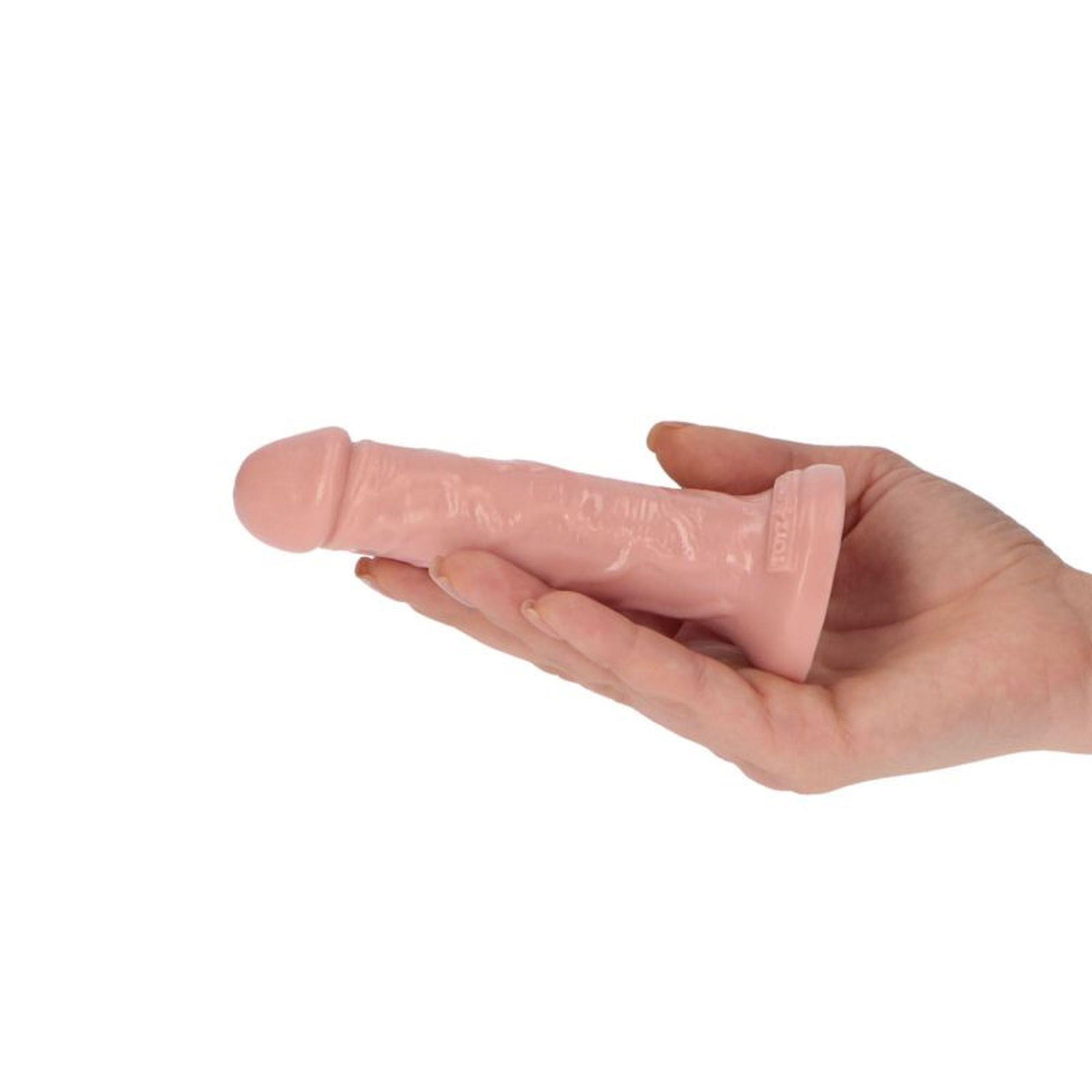 realistyczne małe dildo żylaste przyssawka 11,5 cm