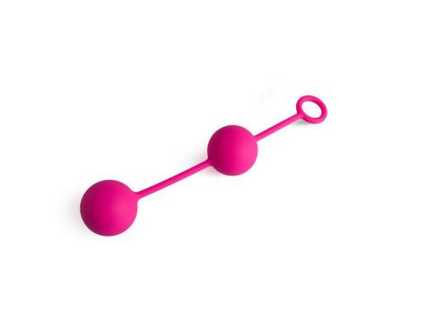 Kulki vaginalne silikonowe Toyz4lovers różowe 18 cm - 5