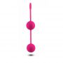 Kulki vaginalne silikonowe Toyz4lovers różowe 18 cm - 3