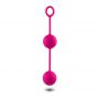 Kulki vaginalne silikonowe Toyz4lovers różowe 18 cm - 4