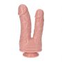 Podwójne dildo realistyczne Toyz4lovers cieliste 18 cm - 4