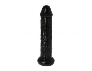 Gigantyczne dildo Toyz4lovers Italian Cock czarne 28,5 cm