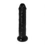 Gigantyczne dildo Toyz4lovers Italian Cock czarne 28,5 cm - 4