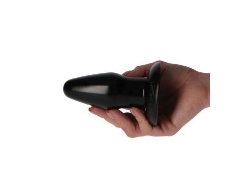 Korek analny Italian Cock Toyz4lovers czarny 9,5 cm - 3