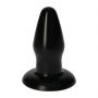 Korek analny Italian Cock Toyz4lovers czarny 9,5 cm - 2