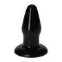 Korek analny Italian Cock Toyz4lovers czarny 9,5 cm - 3