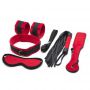 Zestaw bondage czerwono czarny Toyz4Lovers - 6