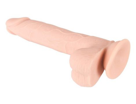 Realistyczne dildo Nature Skin miękkie 24 cm - 12