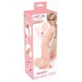Realistyczne dildo Nature Skin miękkie 24 cm - 3