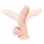 Realistyczne dildo Nature Skin miękkie 24 cm - 7