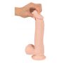 Realistyczne dildo Nature Skin miękkie 24 cm - 14