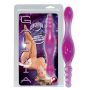 Dildo analne dwustronne Galaxia Lavender You2Toys 20 cm - 8