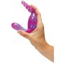 Dildo analne dwustronne Galaxia Lavender You2Toys 20 cm - 7