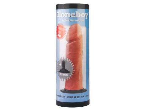 Zestaw do odlewu penisa Cloneboy ssący różowy 20 cm - 4