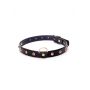 Obroża z kryształkami Fetish B Series złota 2 cm - 2