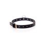 Obroża z kryształkami Fetish B Series złota 2 cm - 3