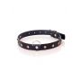 Obroża z kryształkami Fetish B Series różowa 2 cm - 2