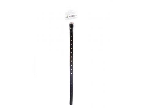 Obroża z kryształkami Fetish B Series granatowa 2 cm - 4