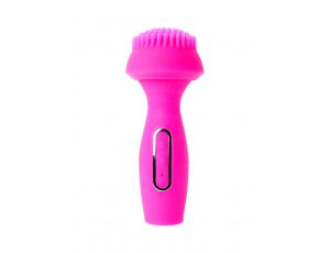 Wibrator Jenny różowy silikonowy 36 wibracji 8 rotacji USB
