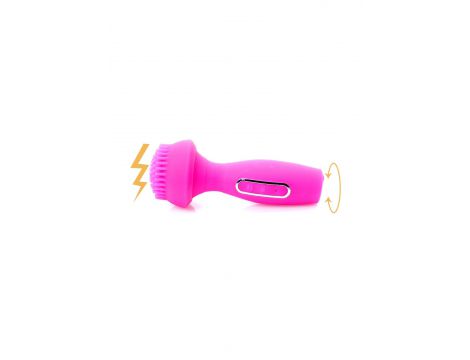 Wibrator Jenny różowy silikonowy 36 wibracji 8 rotacji USB - 5