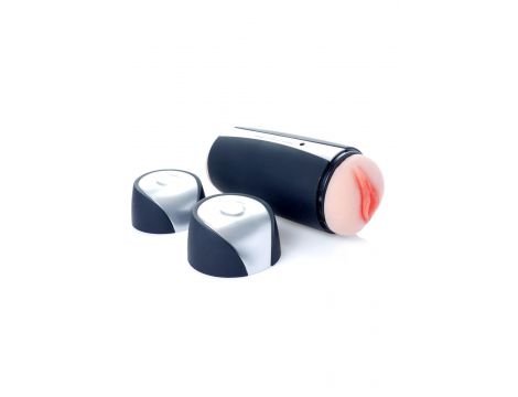 Masturbator Susan Double Delight 2.0 z wibracją 36 funkcji USB 22 cm - 7