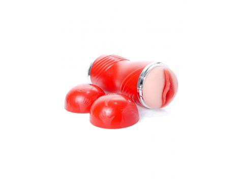 Masturbator dwustronny CLEO Double Delight 3.0 CyberSkin 21.5 cm - 2