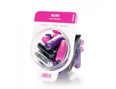 Mini wibrator Minx Bliss 7 trybów niebieski