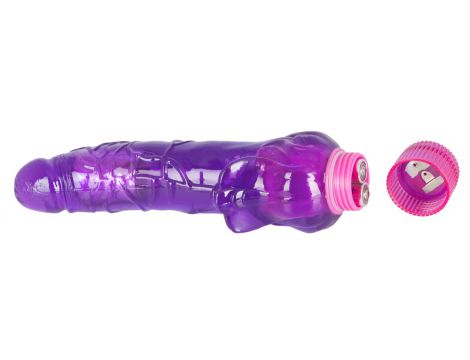 Wibrator żelowy H2O Viking Wet Vibe fioletowy 23 cm - 9