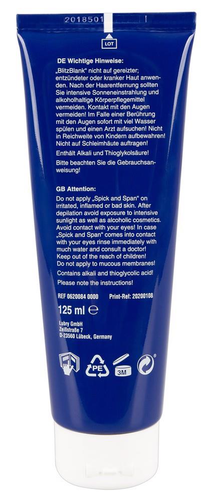 krem do depilacji intymnej kobiet mężczyzn 125ml