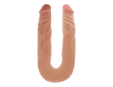 Dildo podwójne ToyJoy Get Real 35 cm jasny odcień skóry - 4