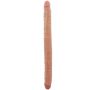 Dildo podwójne ToyJoy jasny odcień skóry 40 cm - 2