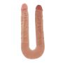 Dildo podwójne ToyJoy jasny odcień skóry 40 cm - 5