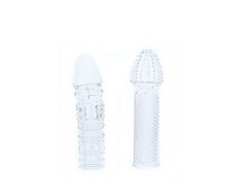 Przedłużka TPE Dream Toys przezroczysta 15 cm
