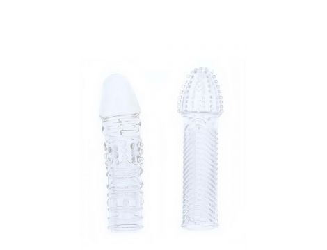 Przedłużka TPE Dream Toys przezroczysta 15 cm - 4
