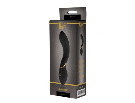 Wibrator punktu G Elite Josephine Dream Toys czarny USB 20 cm - 11