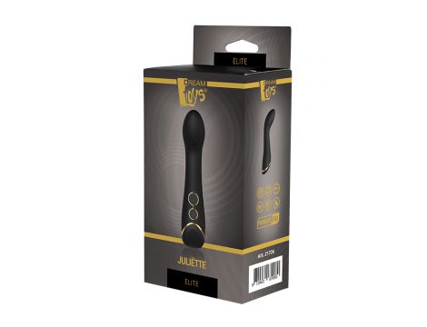 Wibrator punktu G Elite Juliette Dream Toys czarny USB 15 cm - 10