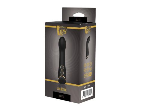 Wibrator punktu G Elite Juliette Dream Toys czarny USB 15 cm