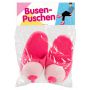Pluszowe pantofelki z biustem różowe rozmiar 42 45 - 3