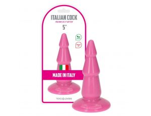 Korek analny stopniowany Toyz4lovers różowy 13 cm