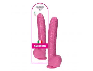 Gigantyczne dildo Toyz4lovers Italian Cock różowe 40 cm