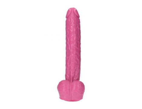 Gigantyczne dildo Toyz4lovers Italian Cock różowe 40 cm - 3