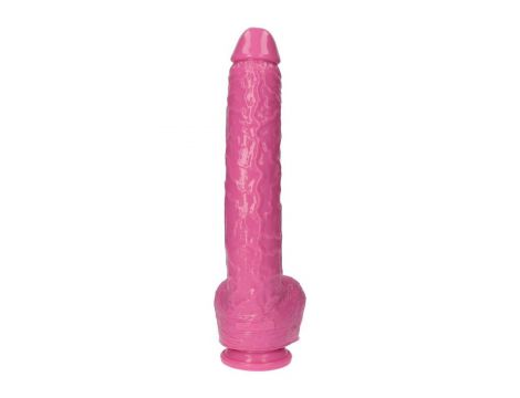 Gigantyczne dildo Toyz4lovers Italian Cock różowe 40 cm - 5